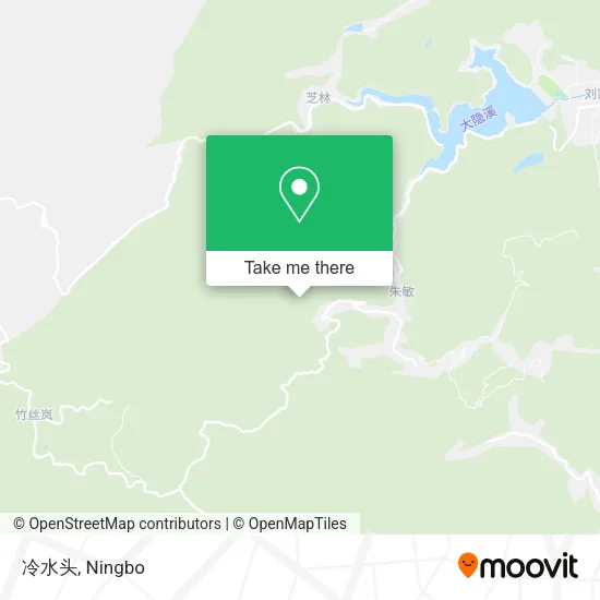 冷水头 map