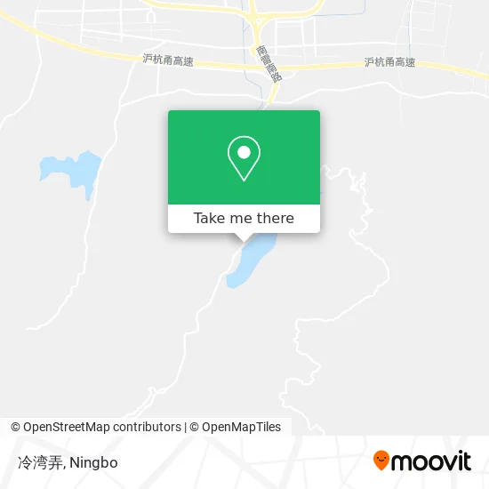 冷湾弄 map