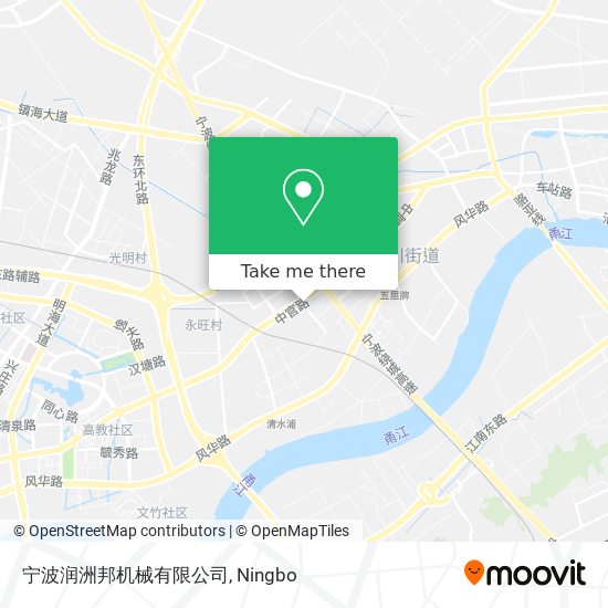宁波润洲邦机械有限公司 map