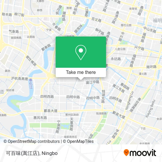 可百味(嵩江店) map