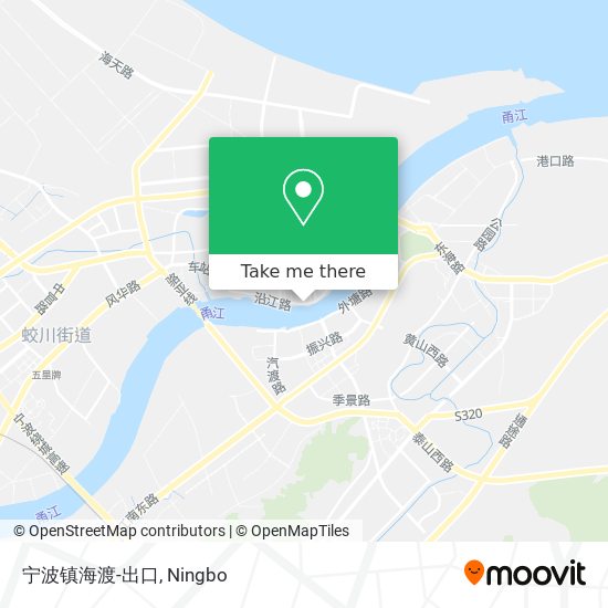 宁波镇海渡-出口 map