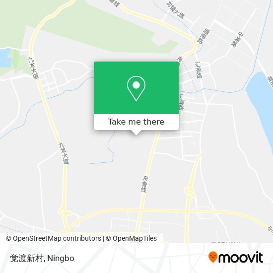 觉渡新村 map