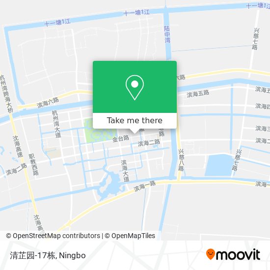 清芷园-17栋 map