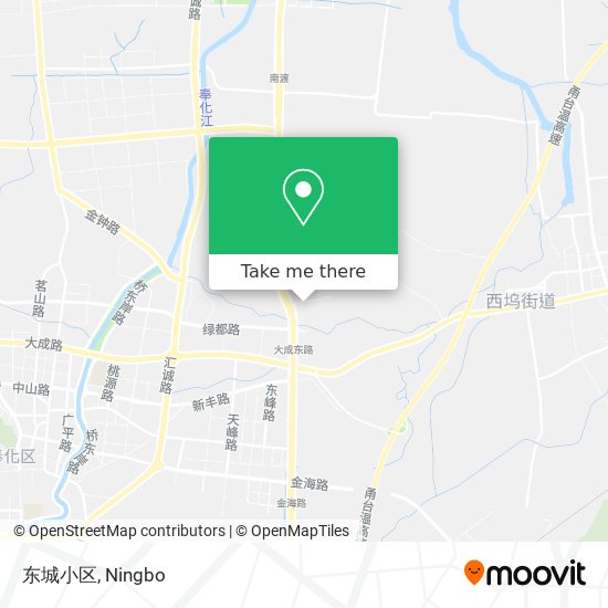 东城小区 map