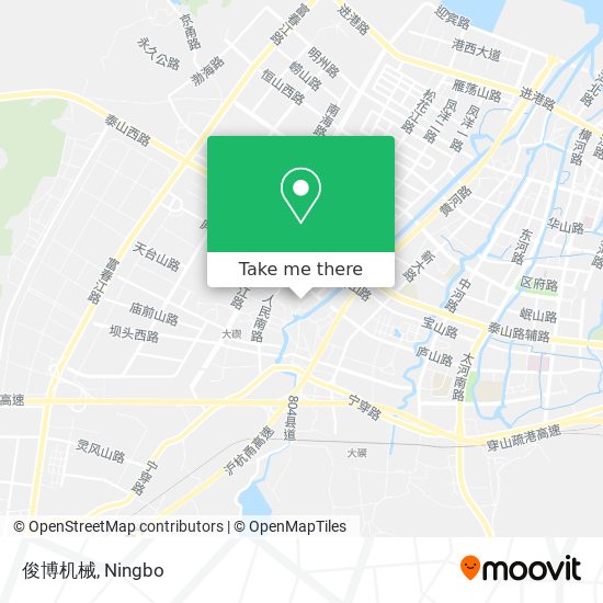 俊博机械 map