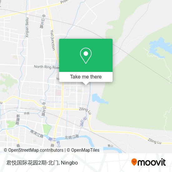 君悦国际花园2期-北门 map