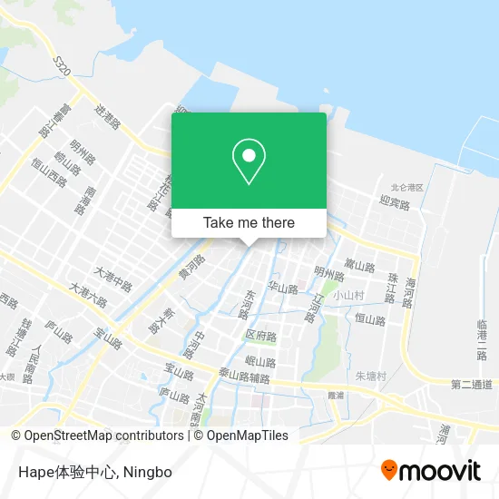 Hape体验中心 map