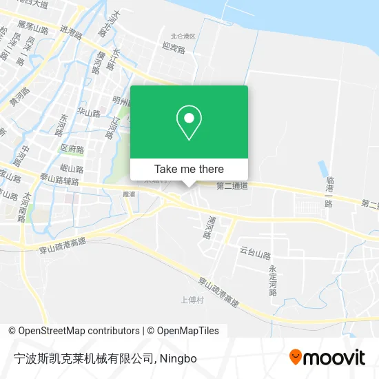 宁波斯凯克莱机械有限公司 map