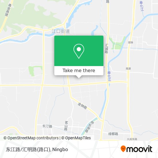 东江路/汇明路(路口) map