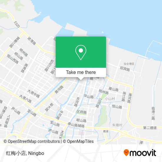 红梅小店 map