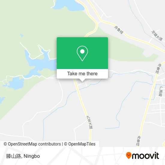 滕山路 map