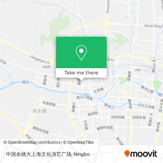 中国余姚大上海文化演艺广场 map