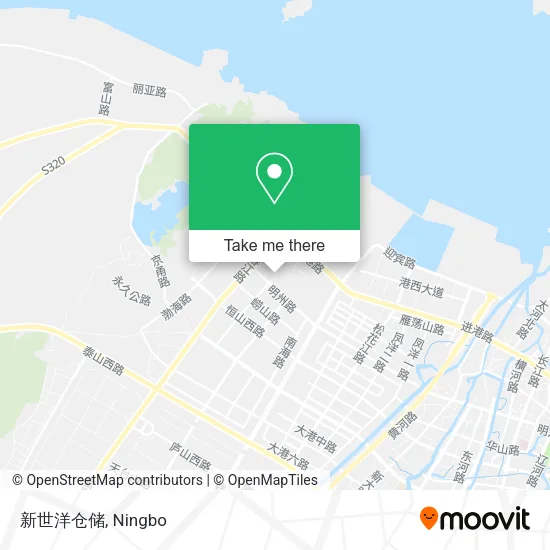 新世洋仓储 map