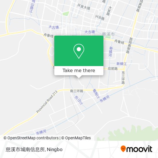 慈溪市城南信息所 map