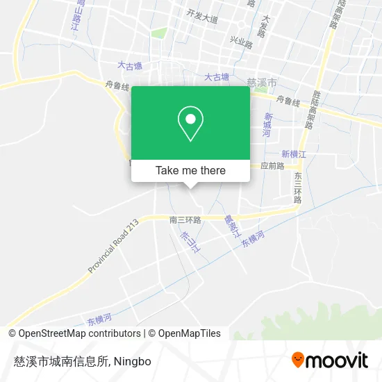 慈溪市城南信息所 map