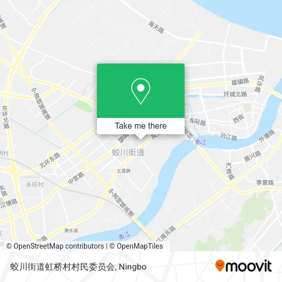 蛟川街道虹桥村村民委员会 map