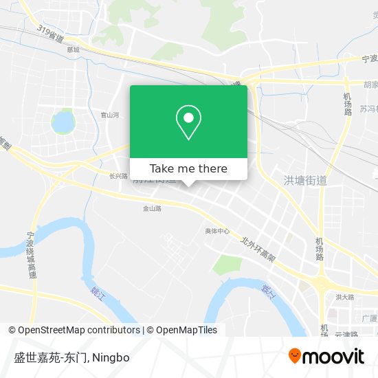 盛世嘉苑-东门 map
