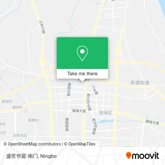 盛世华庭-南门 map