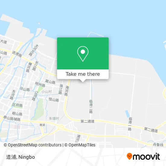 道浦 map