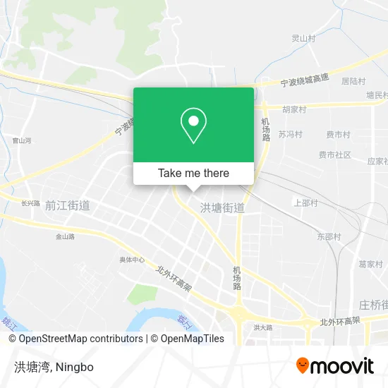 洪塘湾 map