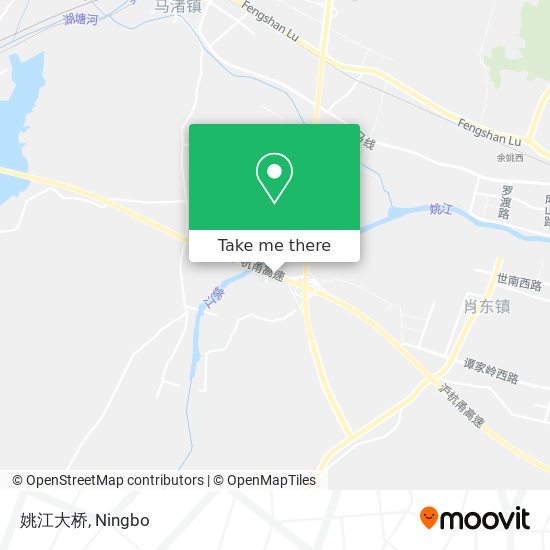 姚江大桥 map