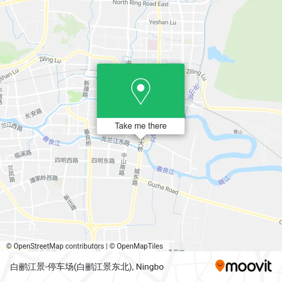 白鹂江景-停车场(白鹂江景东北) map