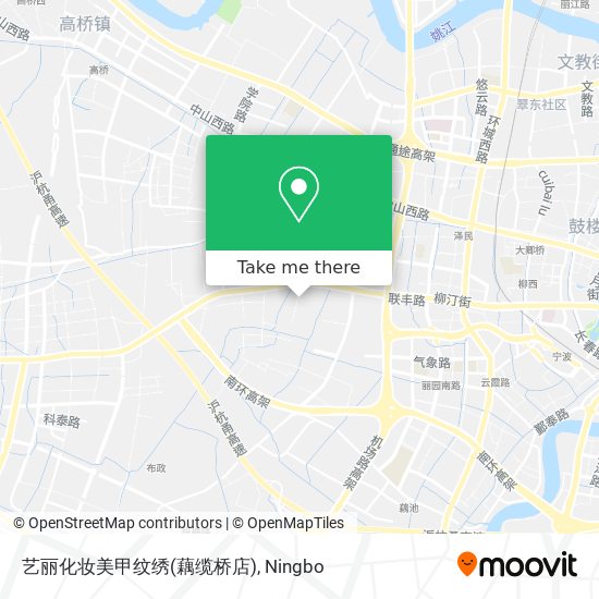 艺丽化妆美甲纹绣(藕缆桥店) map