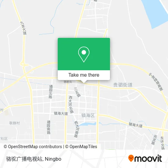 骆驼广播电视站 map