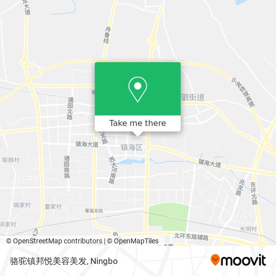 骆驼镇邦悦美容美发 map