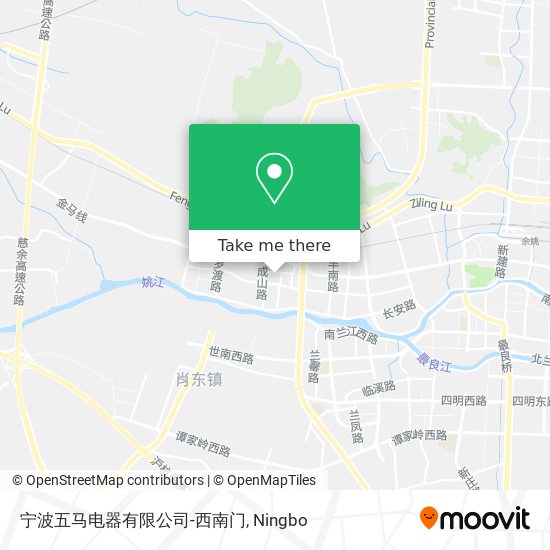 宁波五马电器有限公司-西南门 map