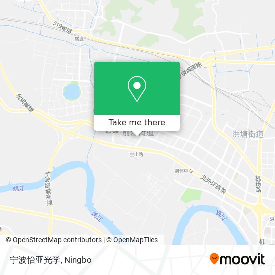 宁波怡亚光学 map