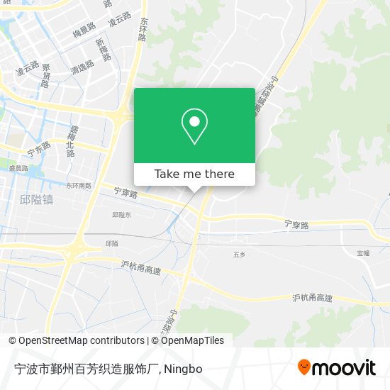 宁波市鄞州百芳织造服饰厂 map