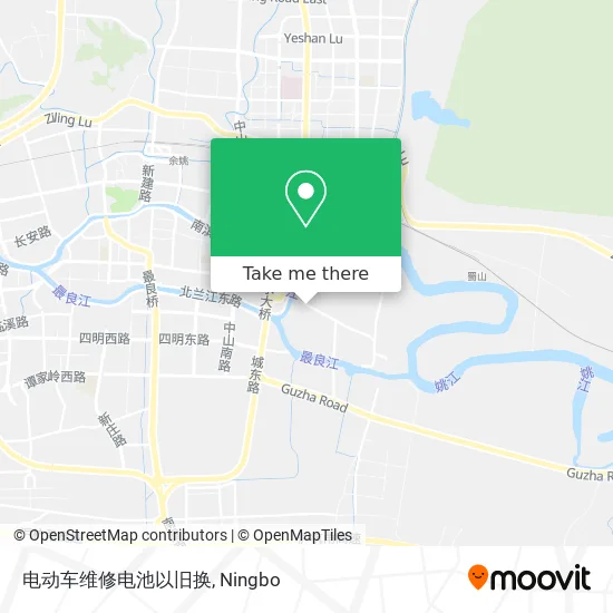 电动车维修电池以旧换 map