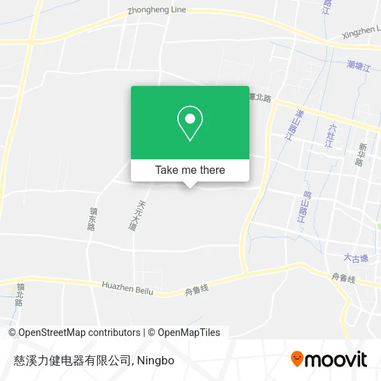 慈溪力健电器有限公司 map