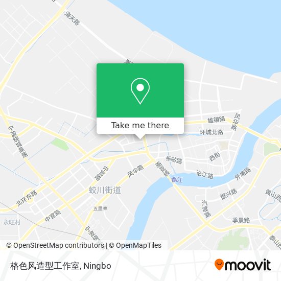 格色风造型工作室 map