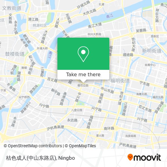 桔色成人(中山东路店) map
