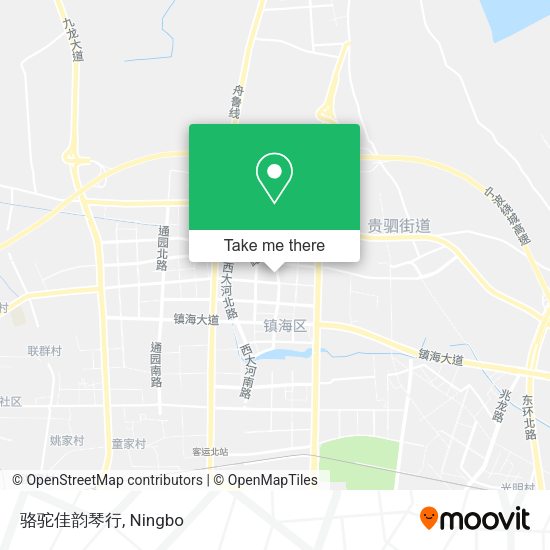 骆驼佳韵琴行 map