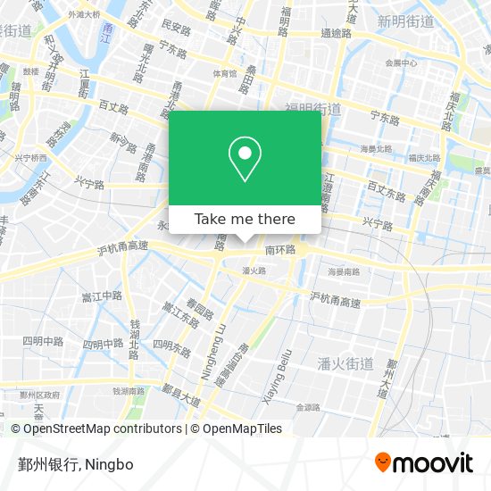 鄞州银行 map