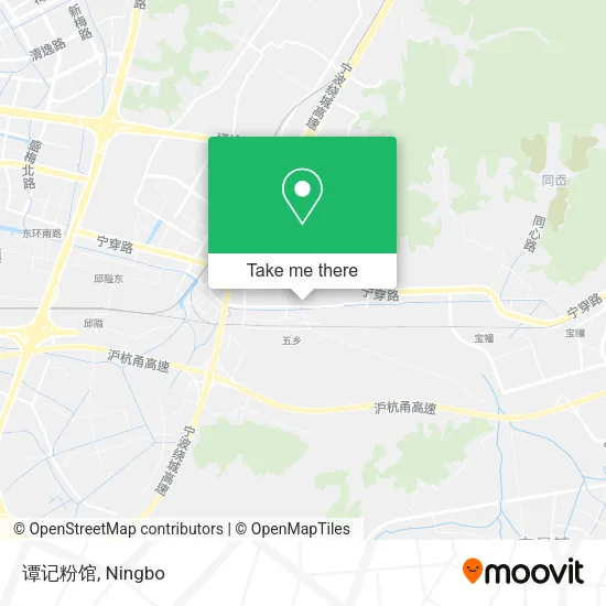 谭记粉馆 map