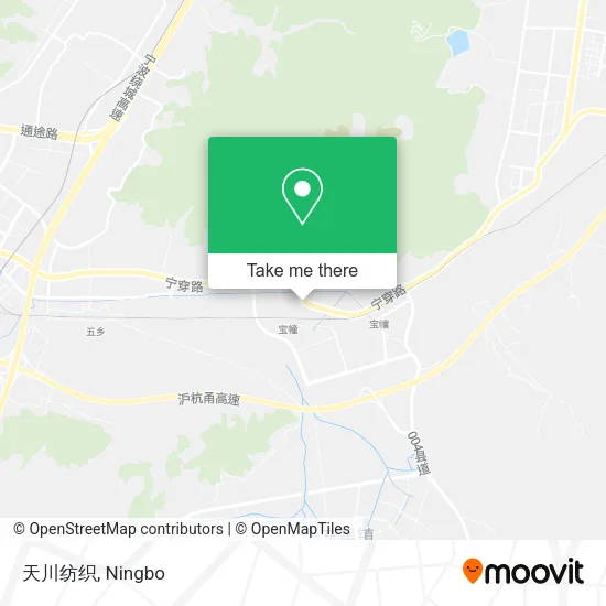 天川纺织 map