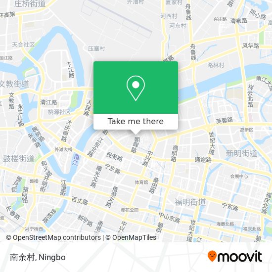 南余村 map