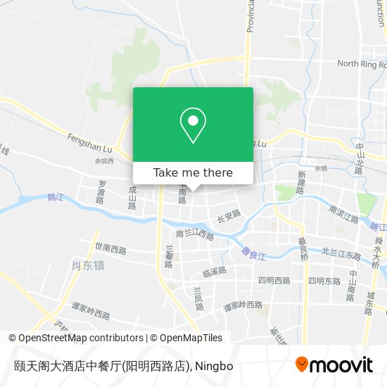 颐天阁大酒店中餐厅(阳明西路店) map