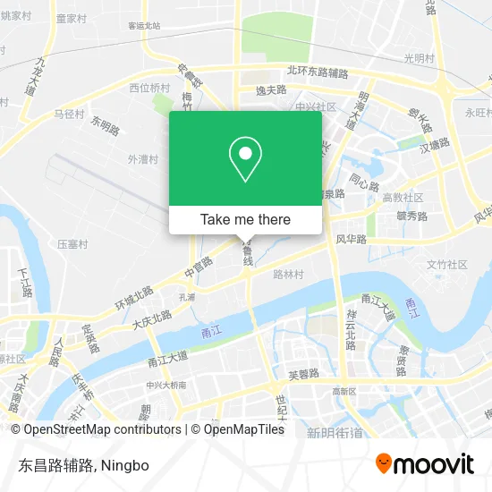 东昌路辅路 map