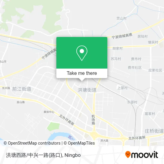 洪塘西路/中兴一路(路口) map