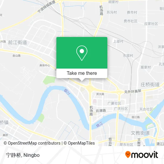 宁静桥 map
