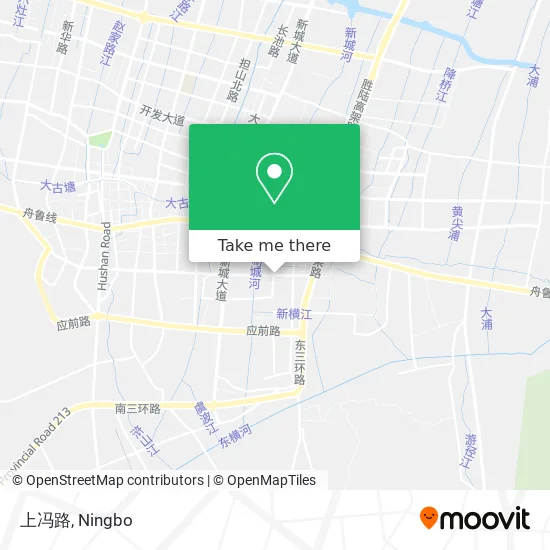 上冯路 map