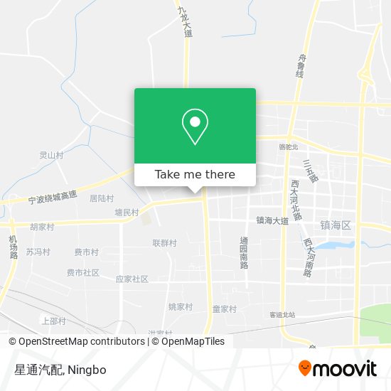 星通汽配 map