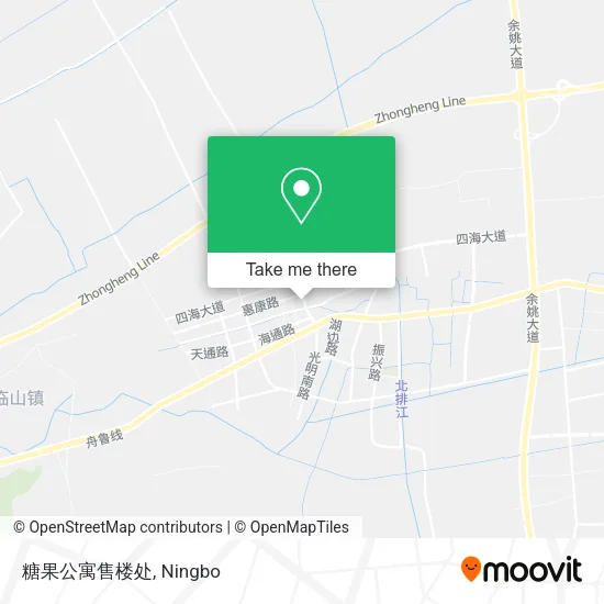 糖果公寓售楼处 map