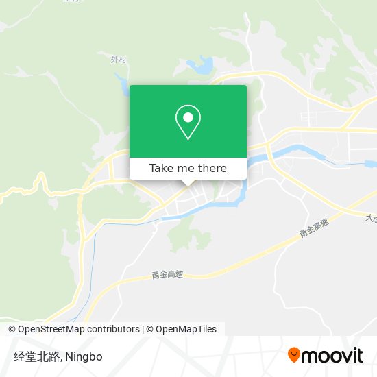 经堂北路 map