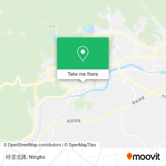 经堂北路 map